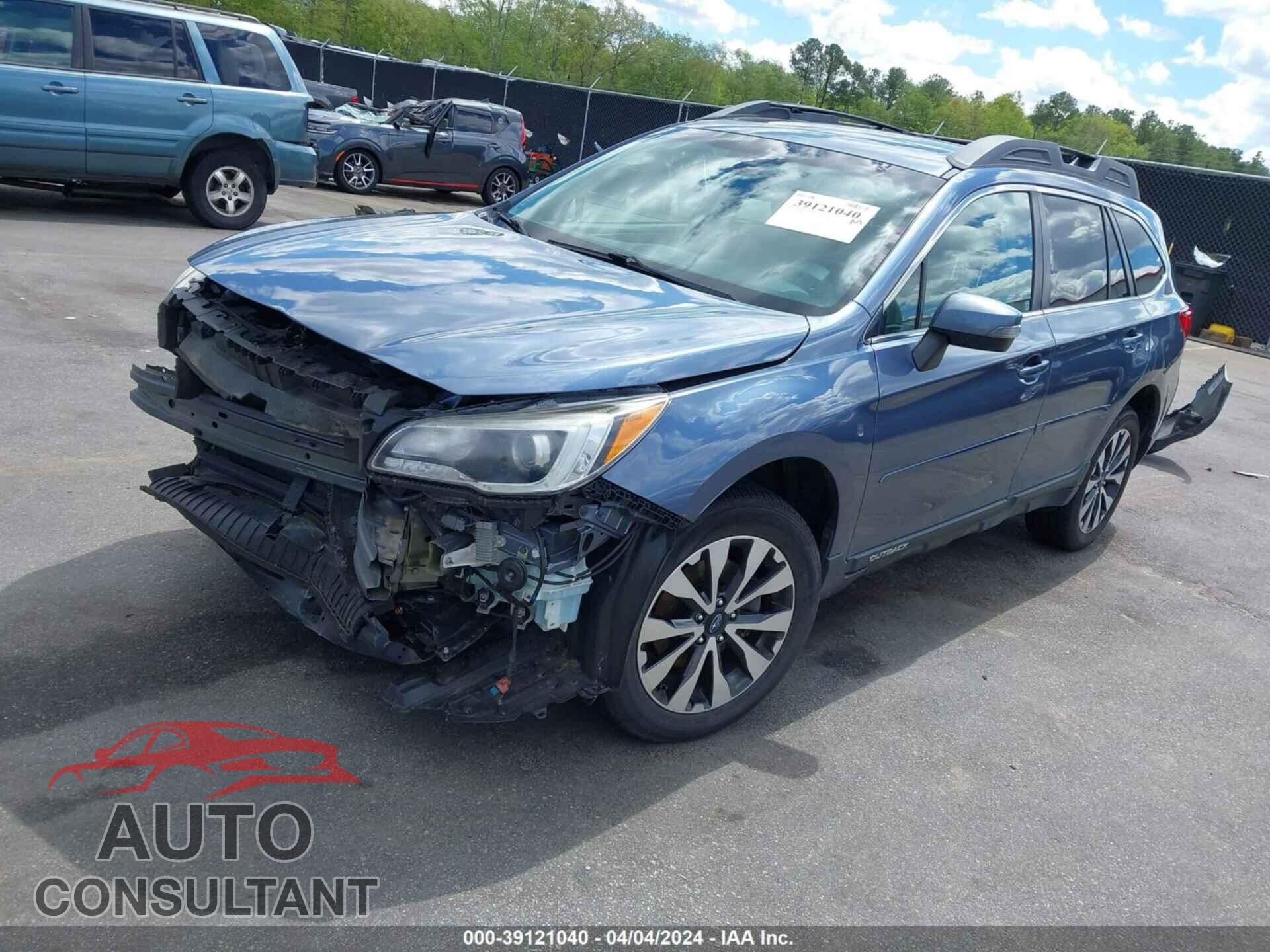 SUBARU OUTBACK 2017 - 4S4BSANC5H3395746