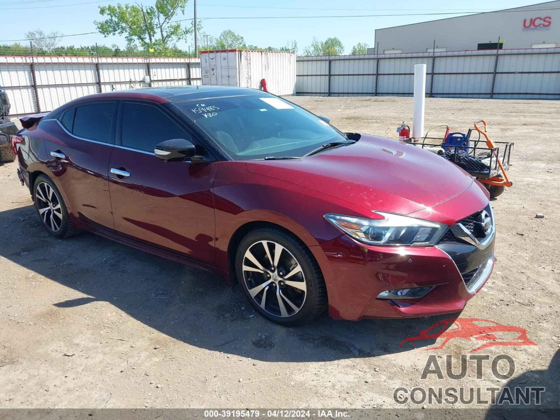 NISSAN MAXIMA 2018 - 1N4AA6AP0JC370578