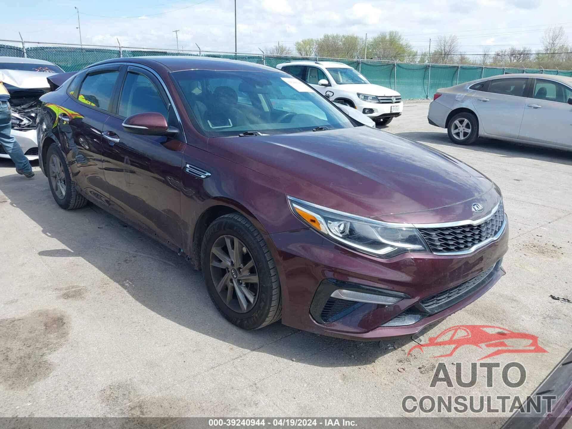 KIA OPTIMA 2019 - 5XXGT4L31KG318889