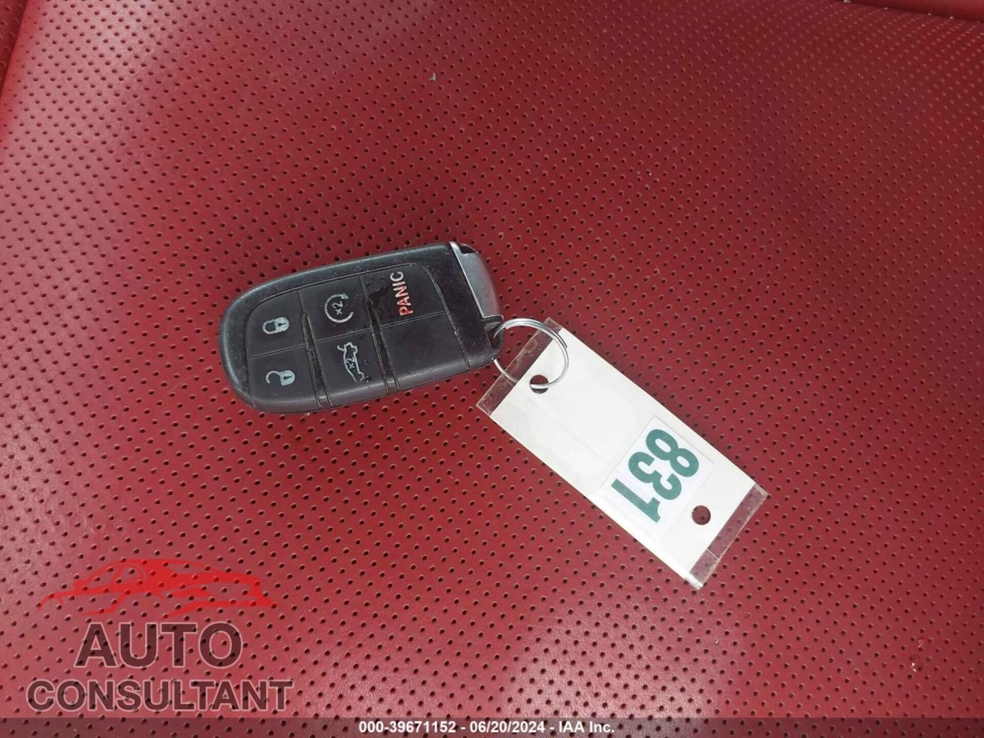 DODGE CHALLENGER 2019 - 2C3CDZAGXKH521747