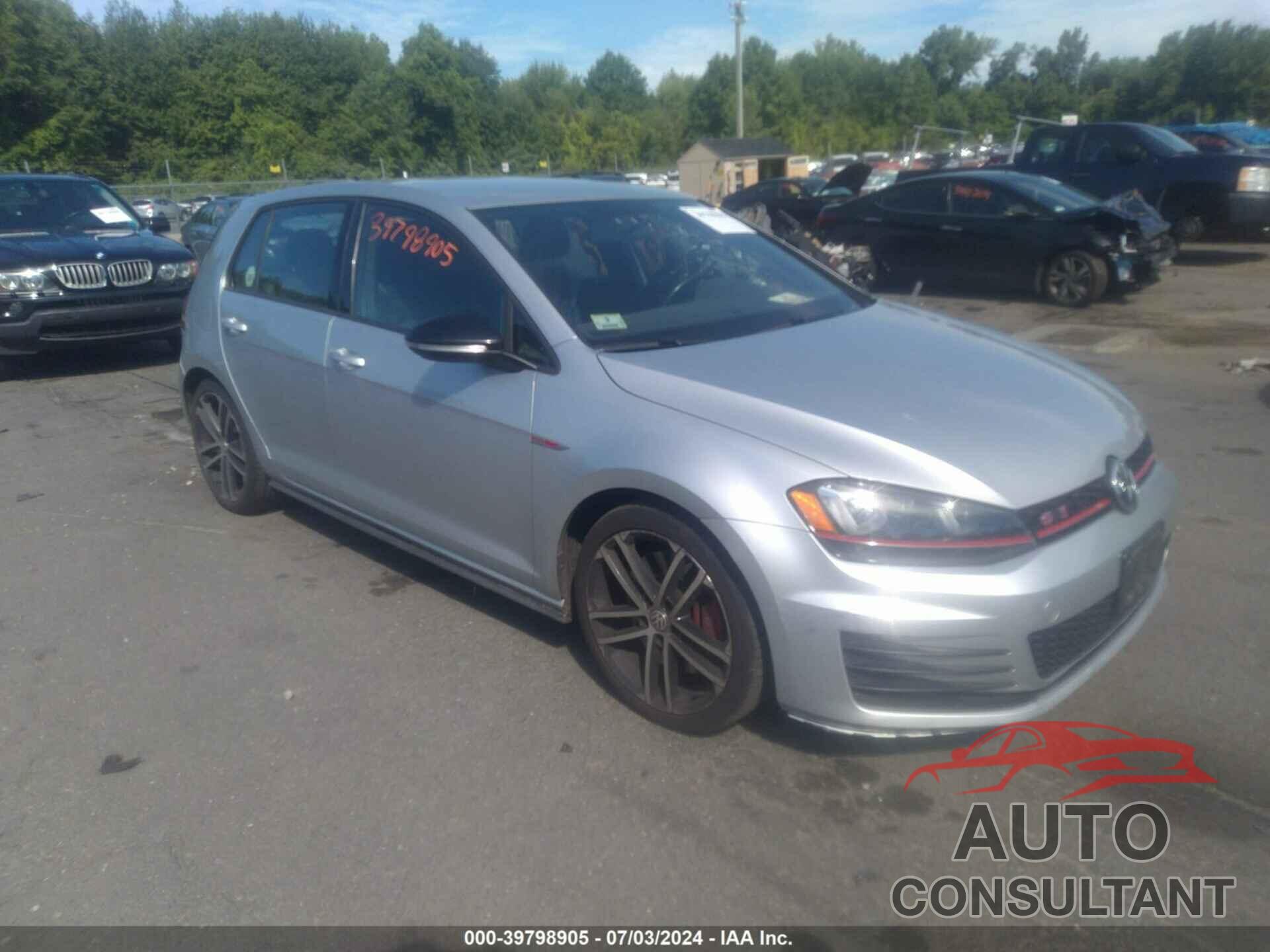 VOLKSWAGEN GOLF GTI 2017 - 3VW547AU0HM000364