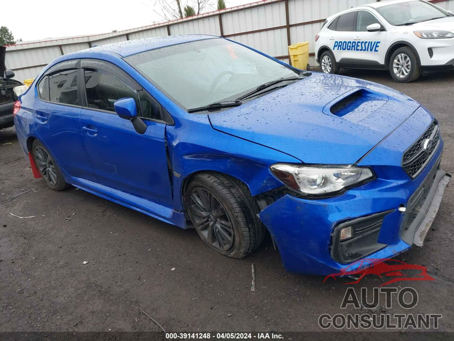 SUBARU WRX 2019 - JF1VA1A62K9802789