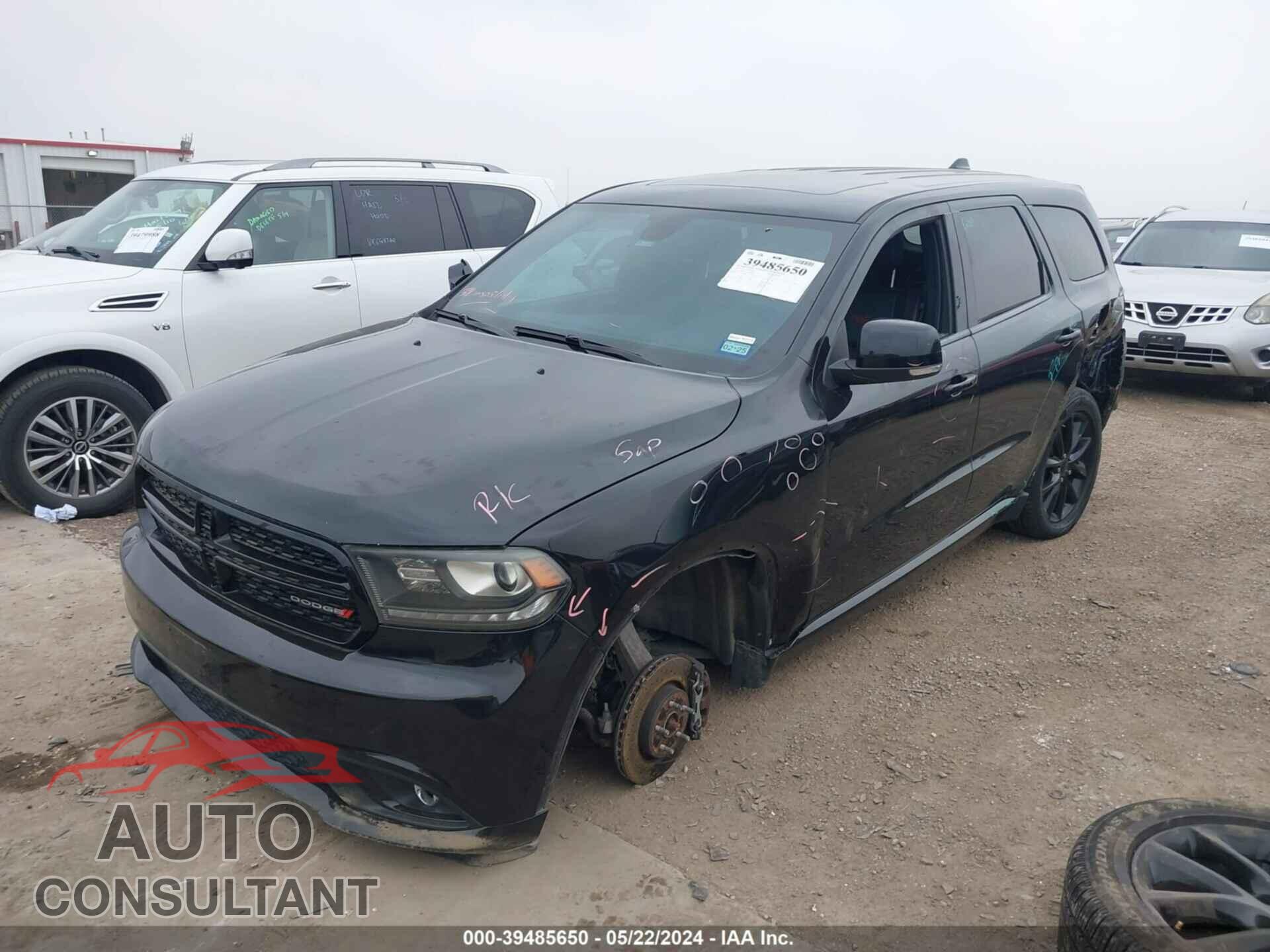 DODGE DURANGO 2017 - 1C4SDJCT2HC907898