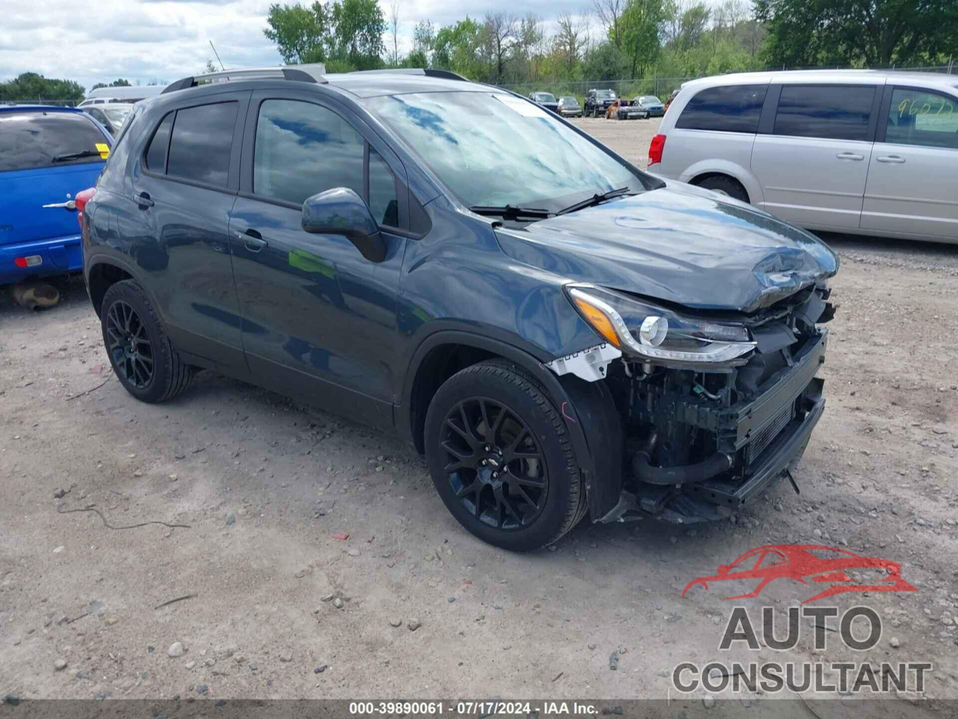 CHEVROLET TRAX 2022 - KL7CJPSM8NB557718