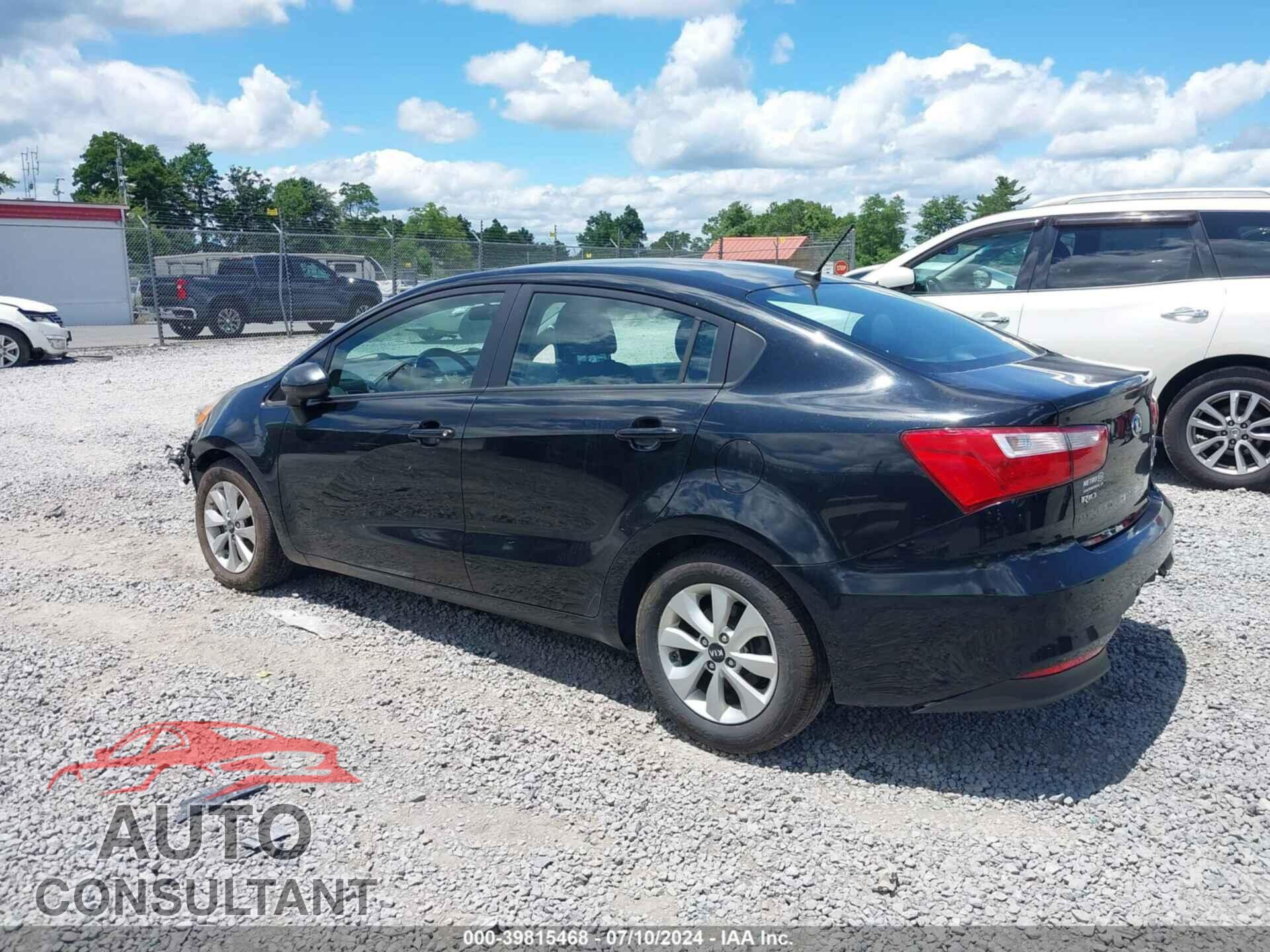 KIA RIO 2016 - KNADN4A33G6600521
