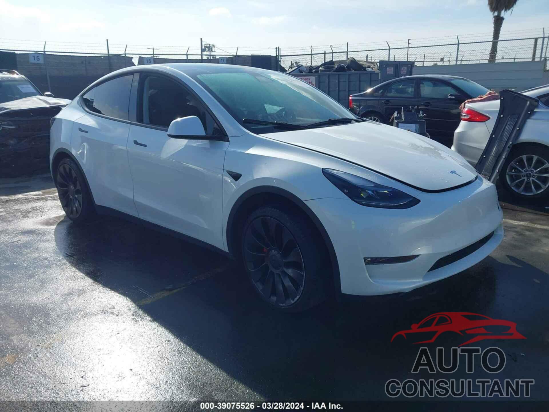 TESLA MODEL Y 2022 - 7SAYGDEF2NF489550