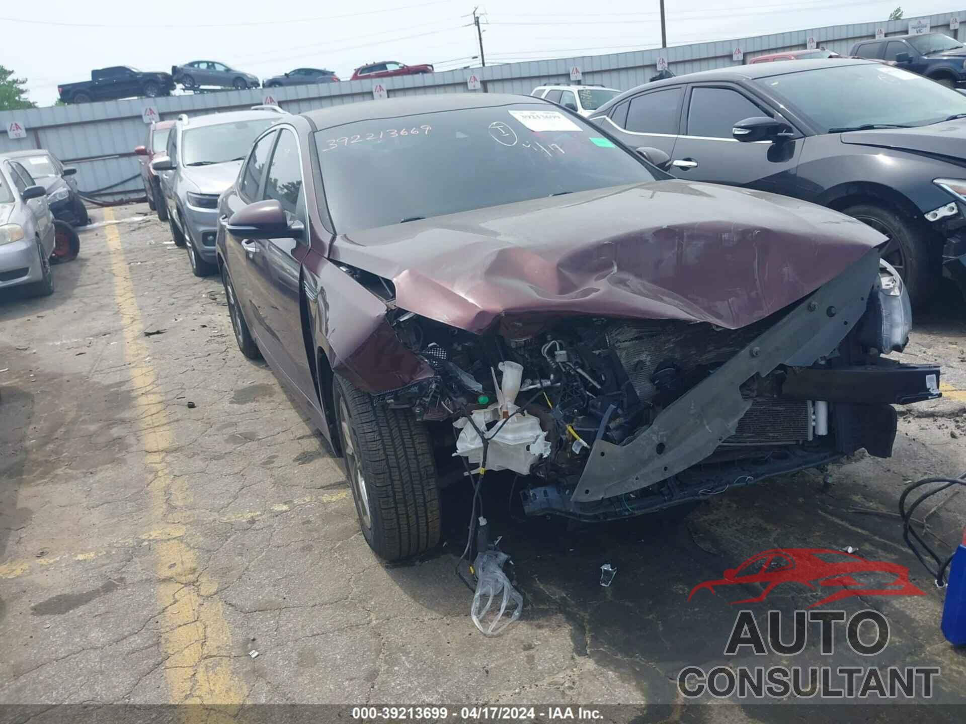 KIA OPTIMA 2019 - 5XXGT4L38KG301376