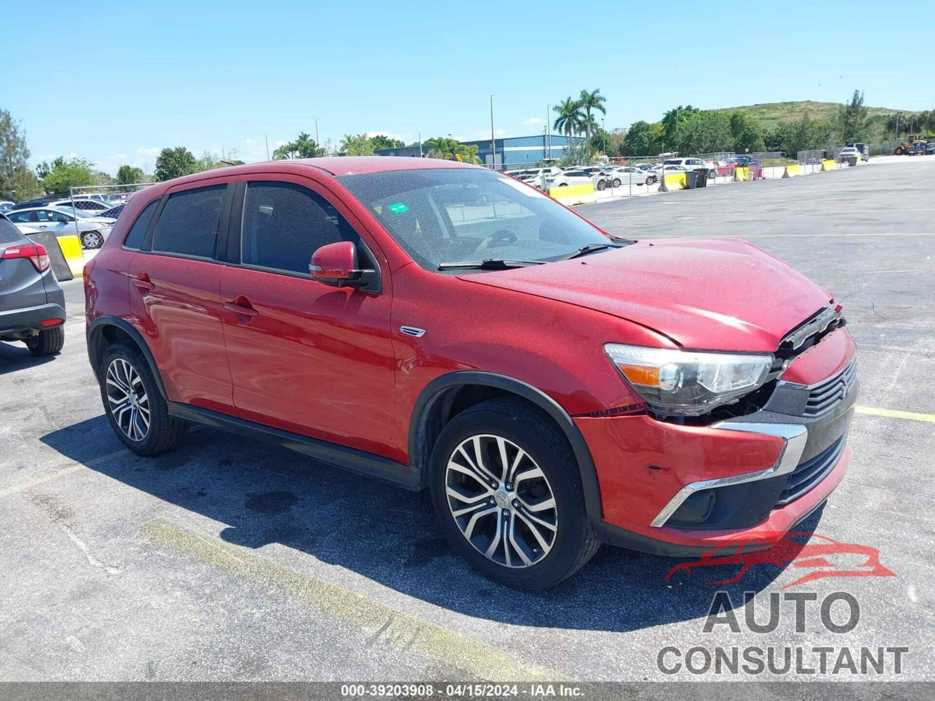 MITSUBISHI OUTLANDER SPORT 2016 - JA4AP3AU5GZ040786