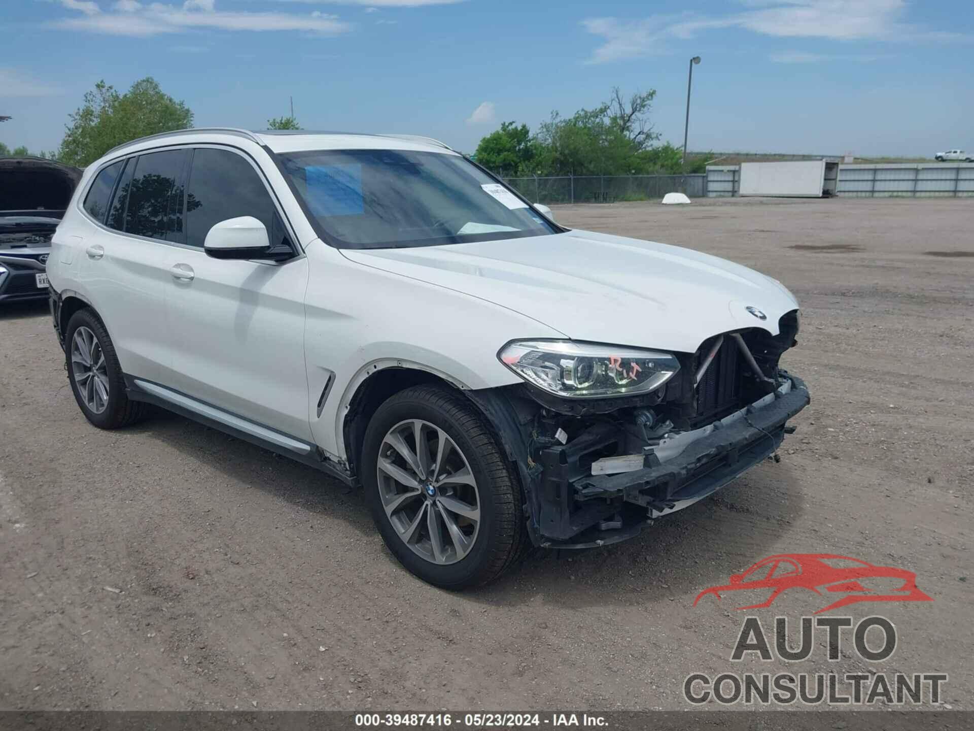 BMW X3 2019 - 5UXTR9C52KLP95499