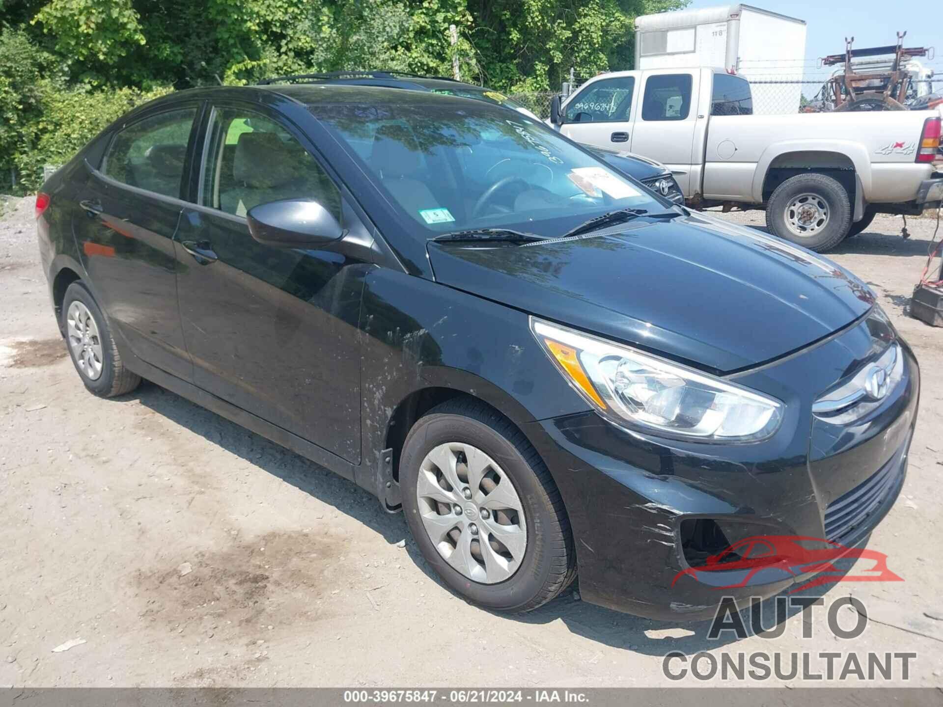 HYUNDAI ACCENT 2016 - KMHCT4AEXGU139847