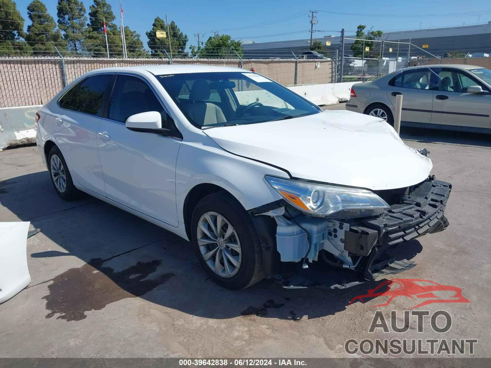 TOYOTA CAMRY 2017 - 4T1BF1FK5HU325006