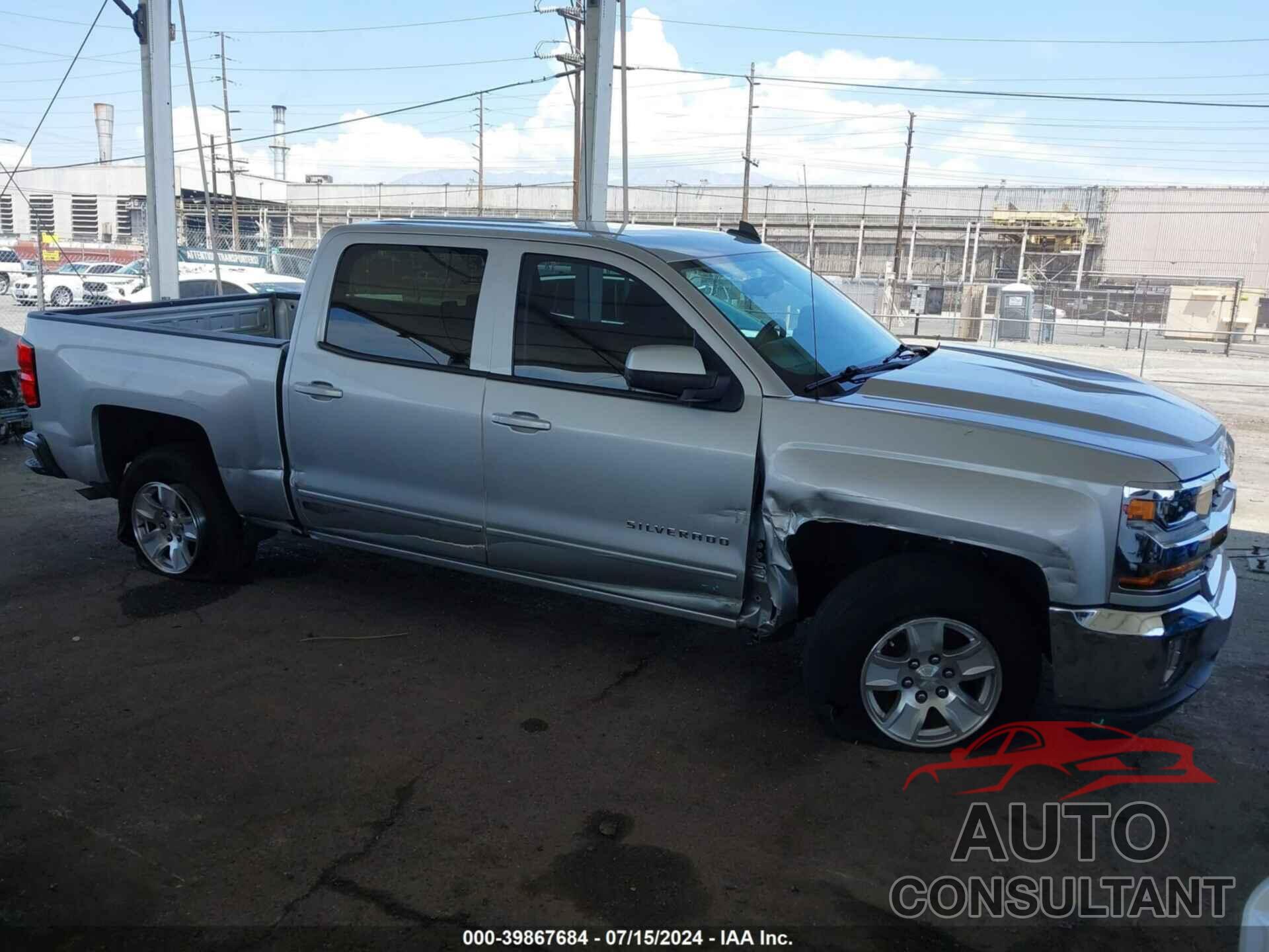 CHEVROLET SILVERADO 1500 2018 - 3GCPCREC5JG484161