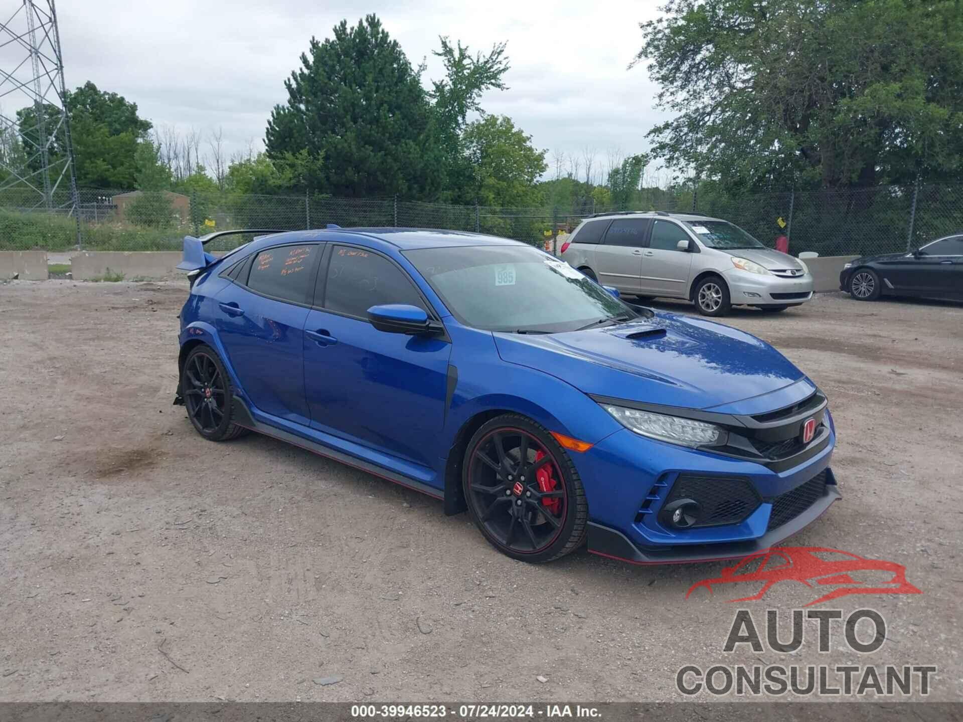 HONDA CIVIC TYPE R 2019 - SHHFK8G76KU206531