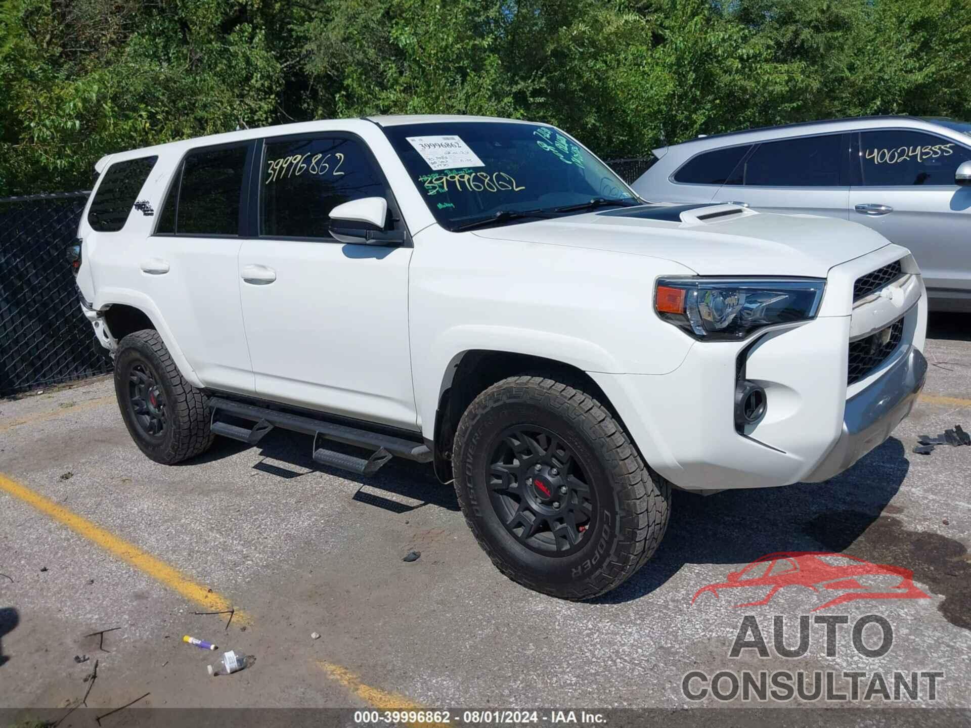 TOYOTA 4RUNNER 2020 - JTEBU5JRXL5798548