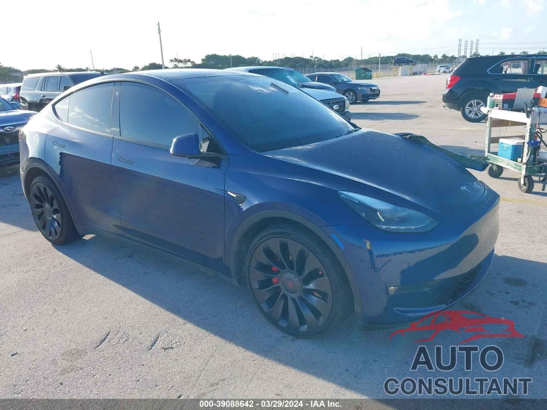 TESLA MODEL Y 2022 - 7SAYGDEF5NF521522