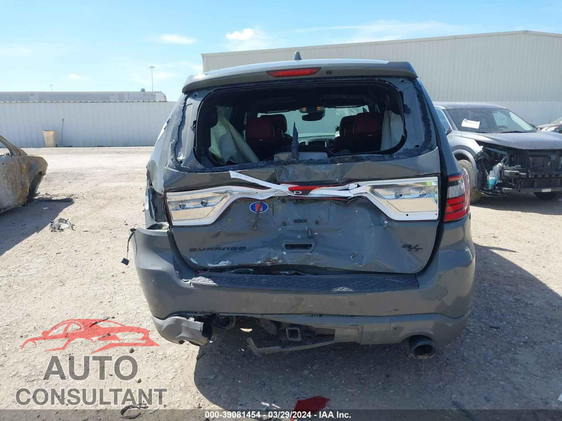 DODGE DURANGO 2020 - 1C4SDHCT8LC410534