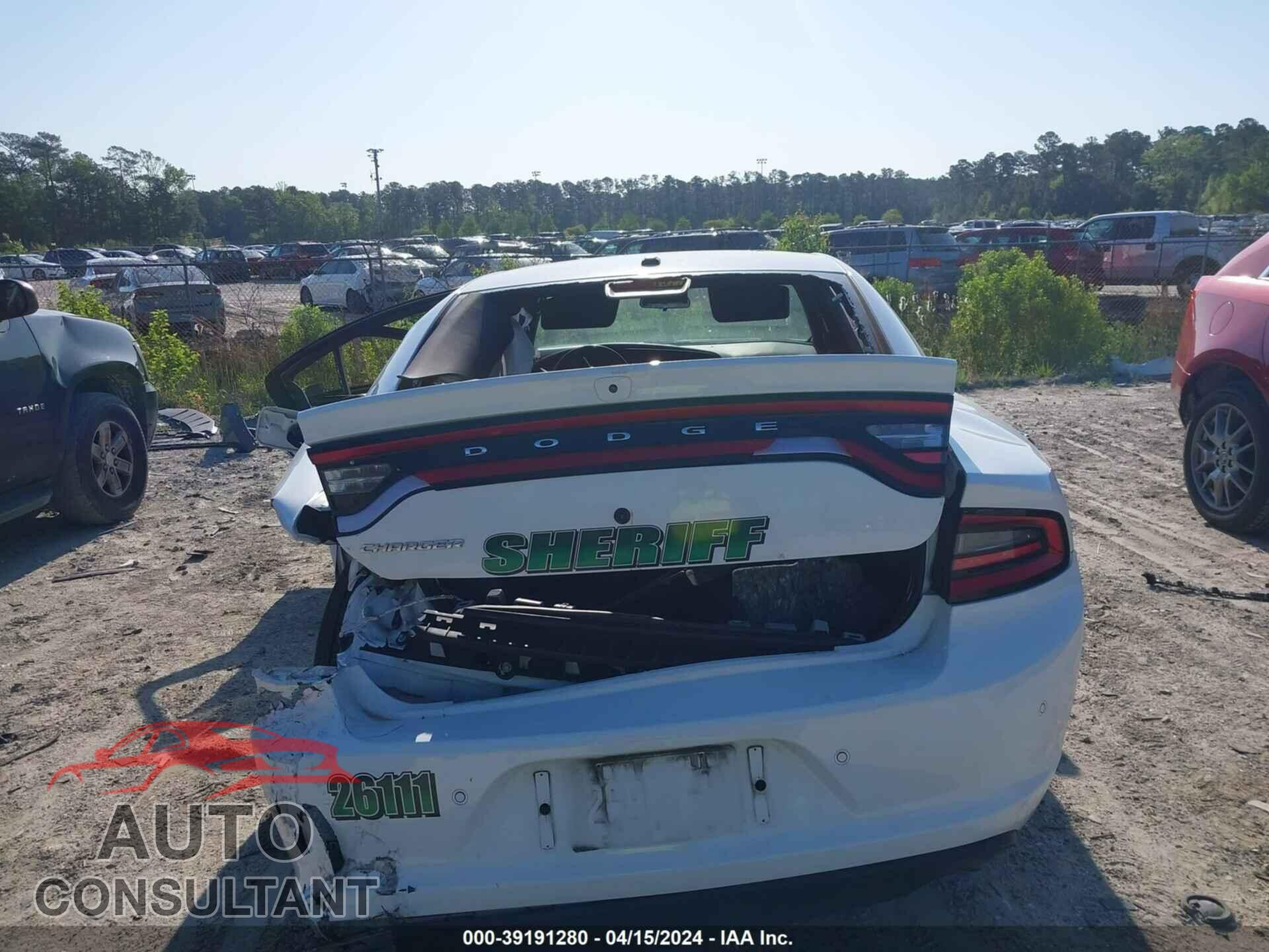 DODGE CHARGER 2019 - 2C3CDXAT2KH552976