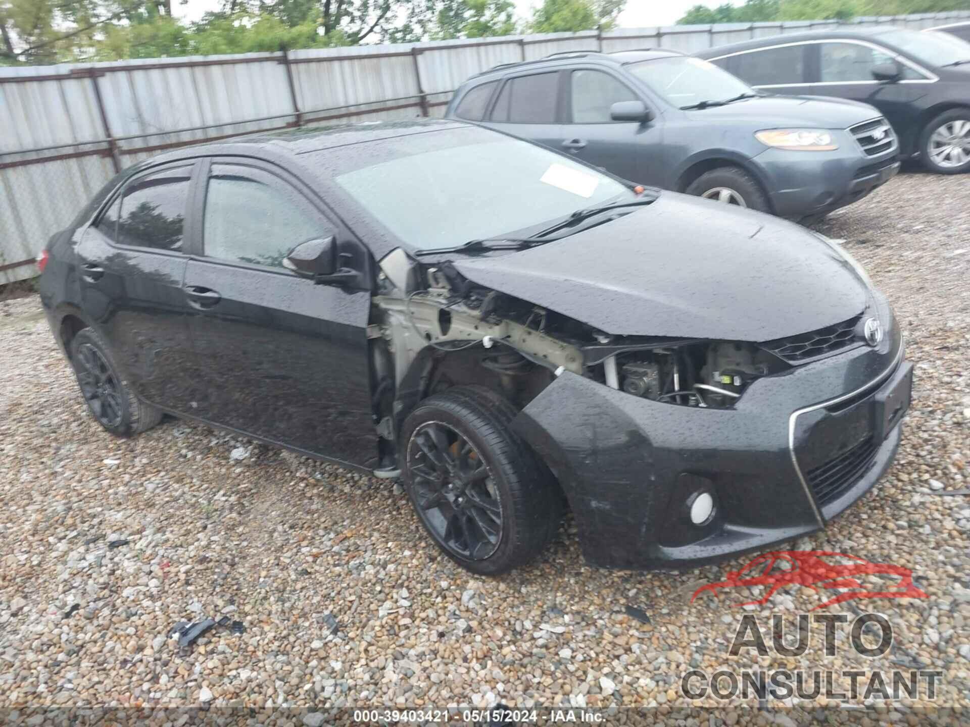 TOYOTA COROLLA 2016 - 2T1BURHE3GC502535