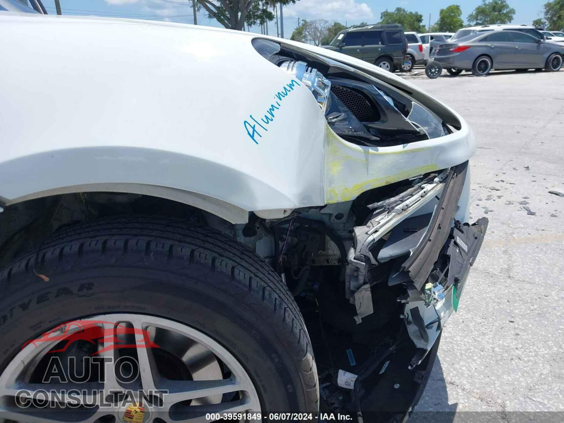 PORSCHE MACAN 2017 - WP1AA2A57HLB07272