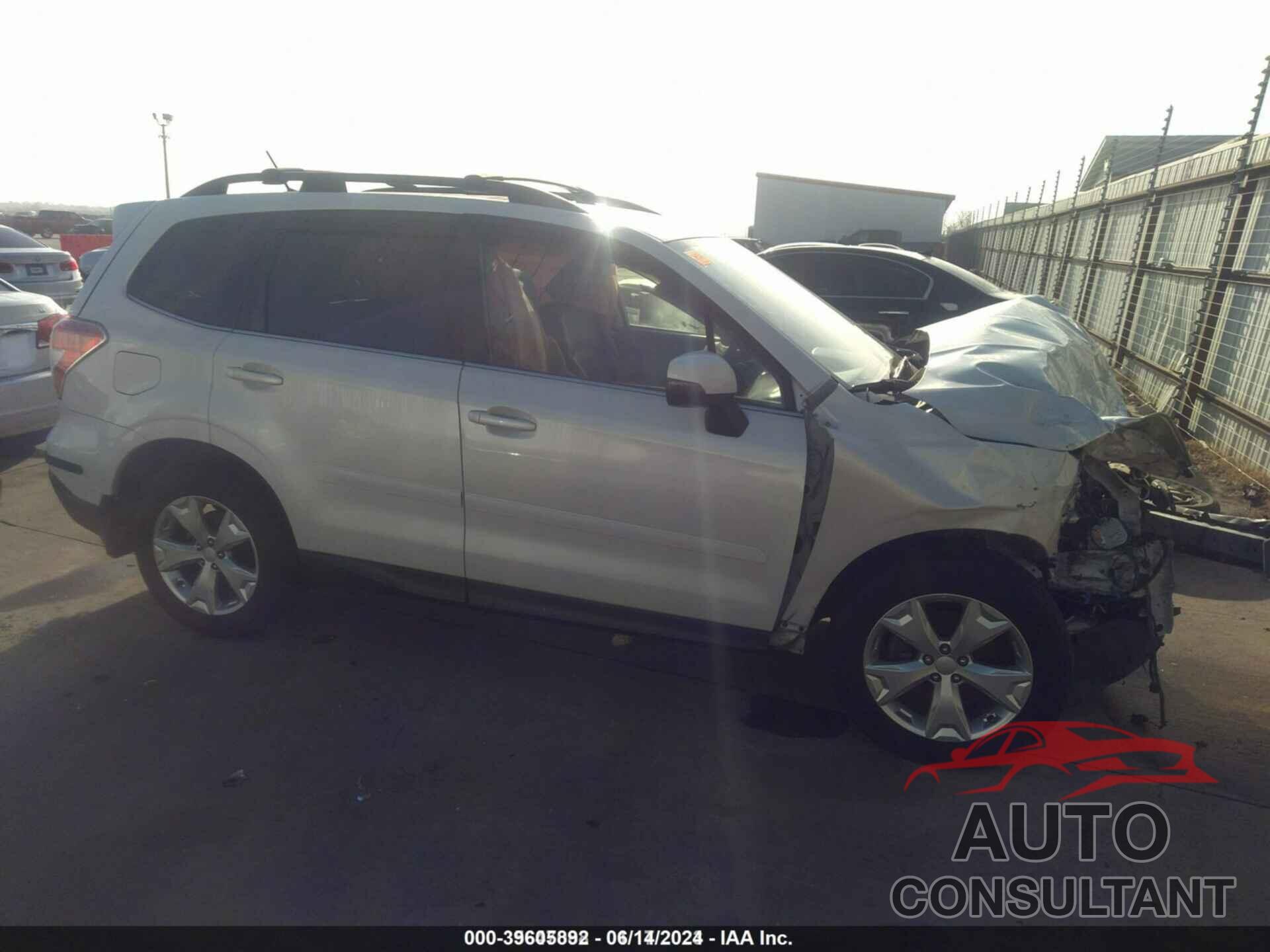 SUBARU FORESTER 2014 - JF2SJAPC8EH487664