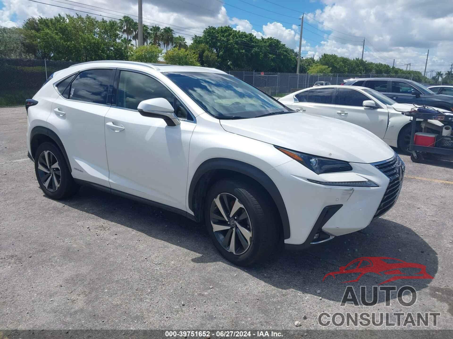 LEXUS NX 300H 2019 - JTJBJRBZ1K2125504