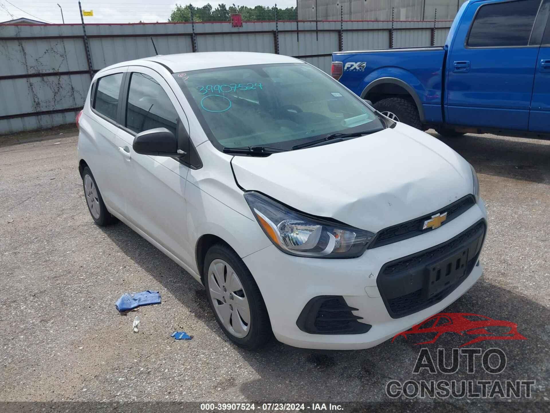 CHEVROLET SPARK 2018 - KL8CB6SA7JC479557