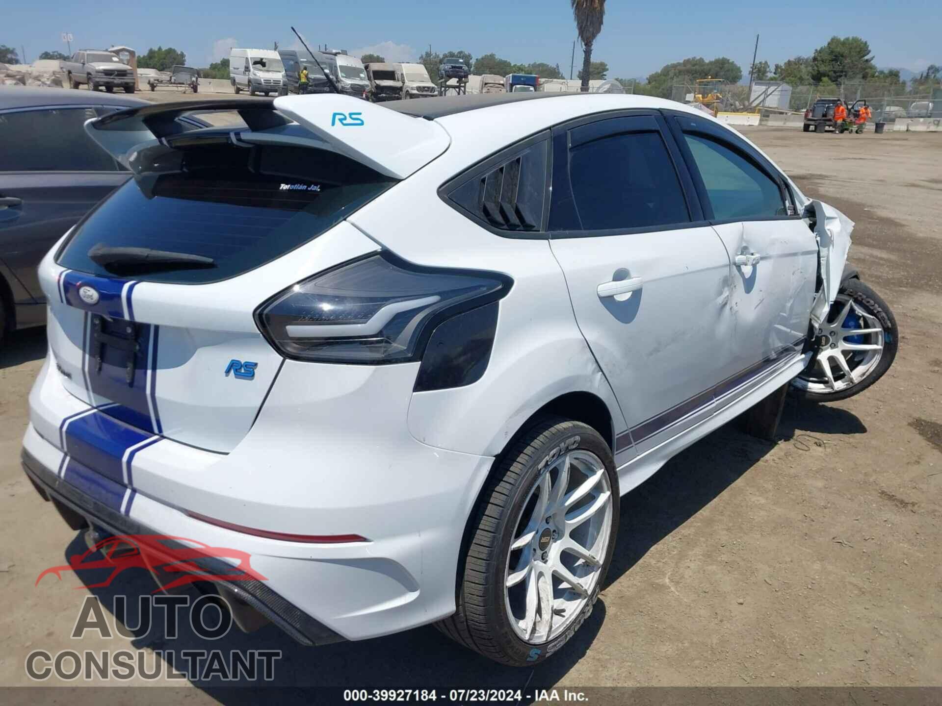 FORD FOCUS RS 2017 - WF0DP3TH4H4124838