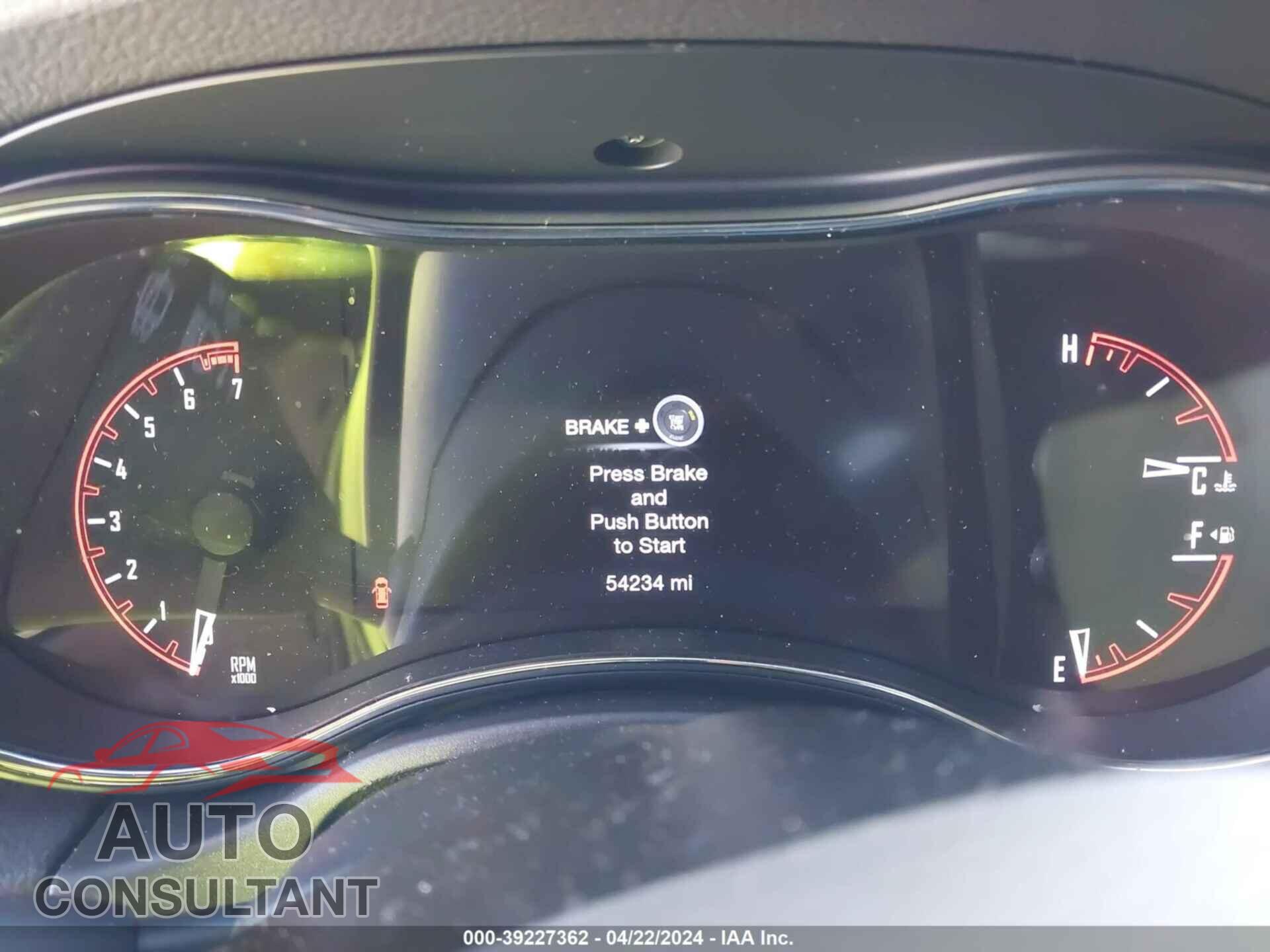 DODGE DURANGO 2020 - 1C4RDJDG0LC171035