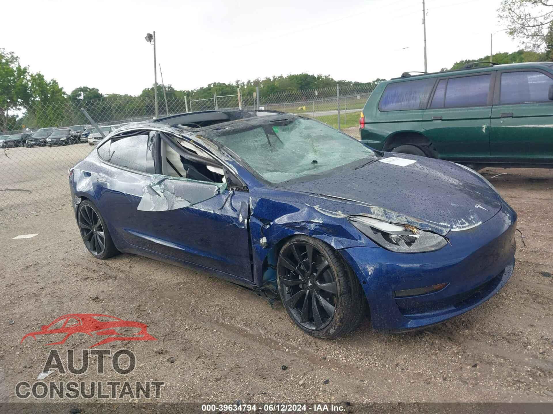 TESLA MODEL 3 2021 - 5YJ3E1EA9MF908864