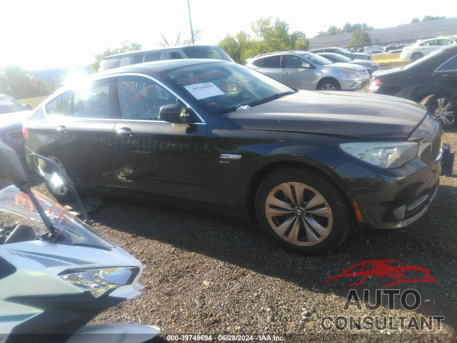 BMW 535I GRAN TURISMO 2011 - WBASP2C58BC338025