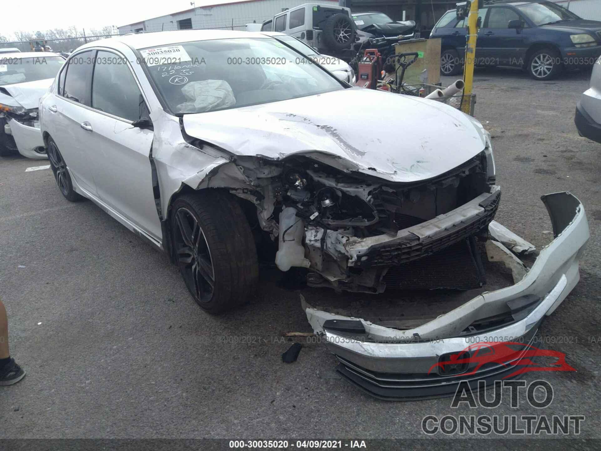 HONDA ACCORD SEDAN 2017 - 1HGCR2F5XHA031359