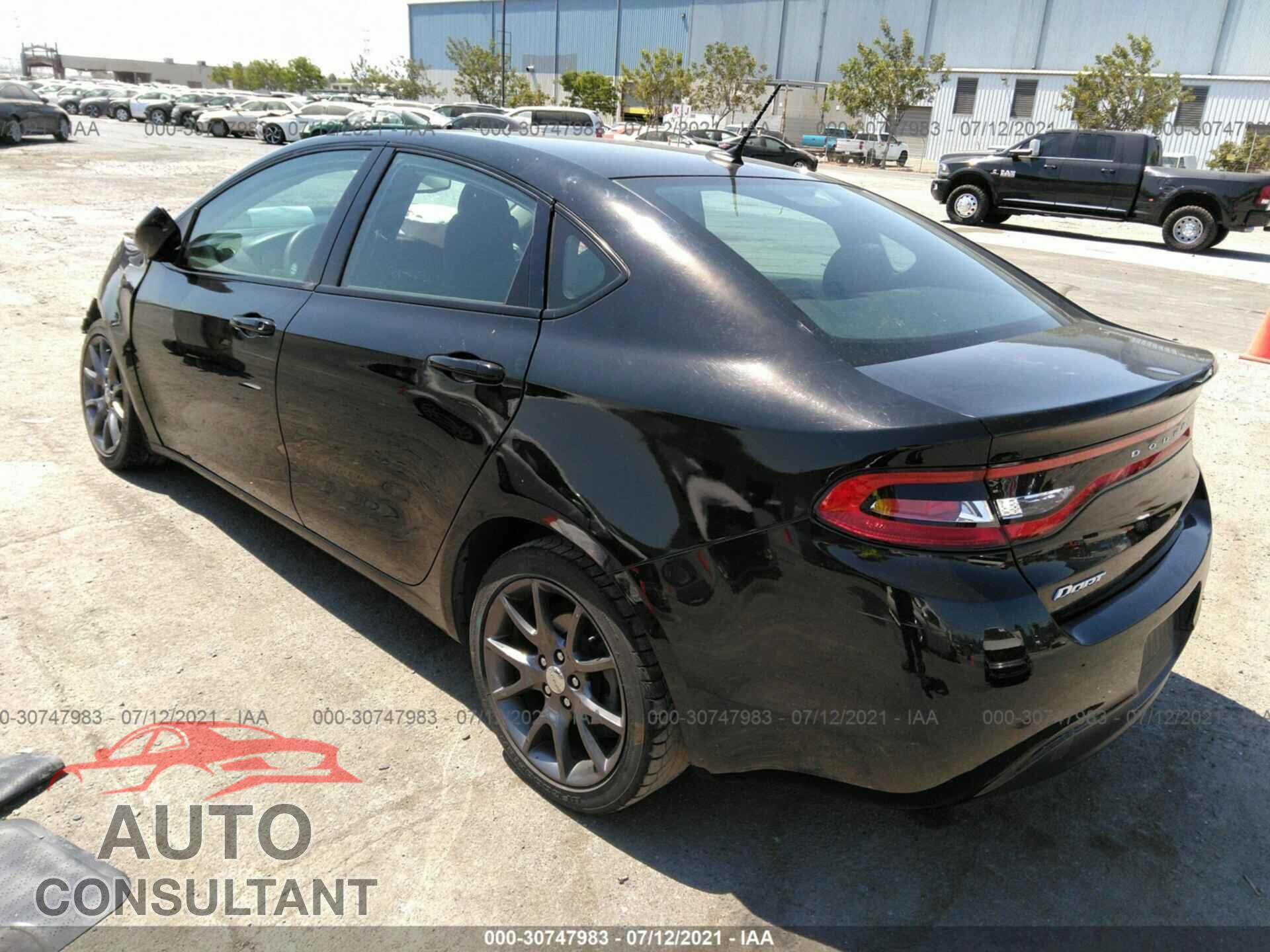 DODGE DART 2016 - 1C3CDFAA7GD533532