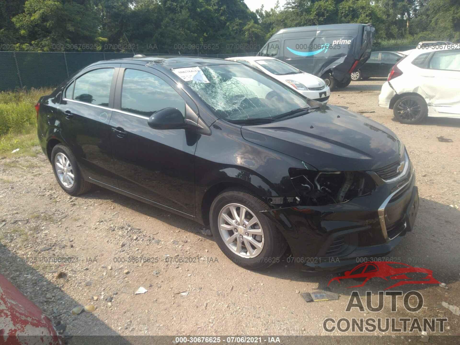 CHEVROLET SONIC 2020 - 1G1JD5SB7L4100882