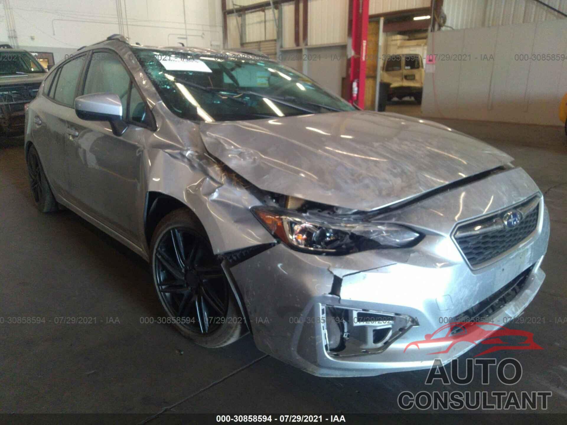 SUBARU IMPREZA 2017 - 4S3GTAB68H3734196