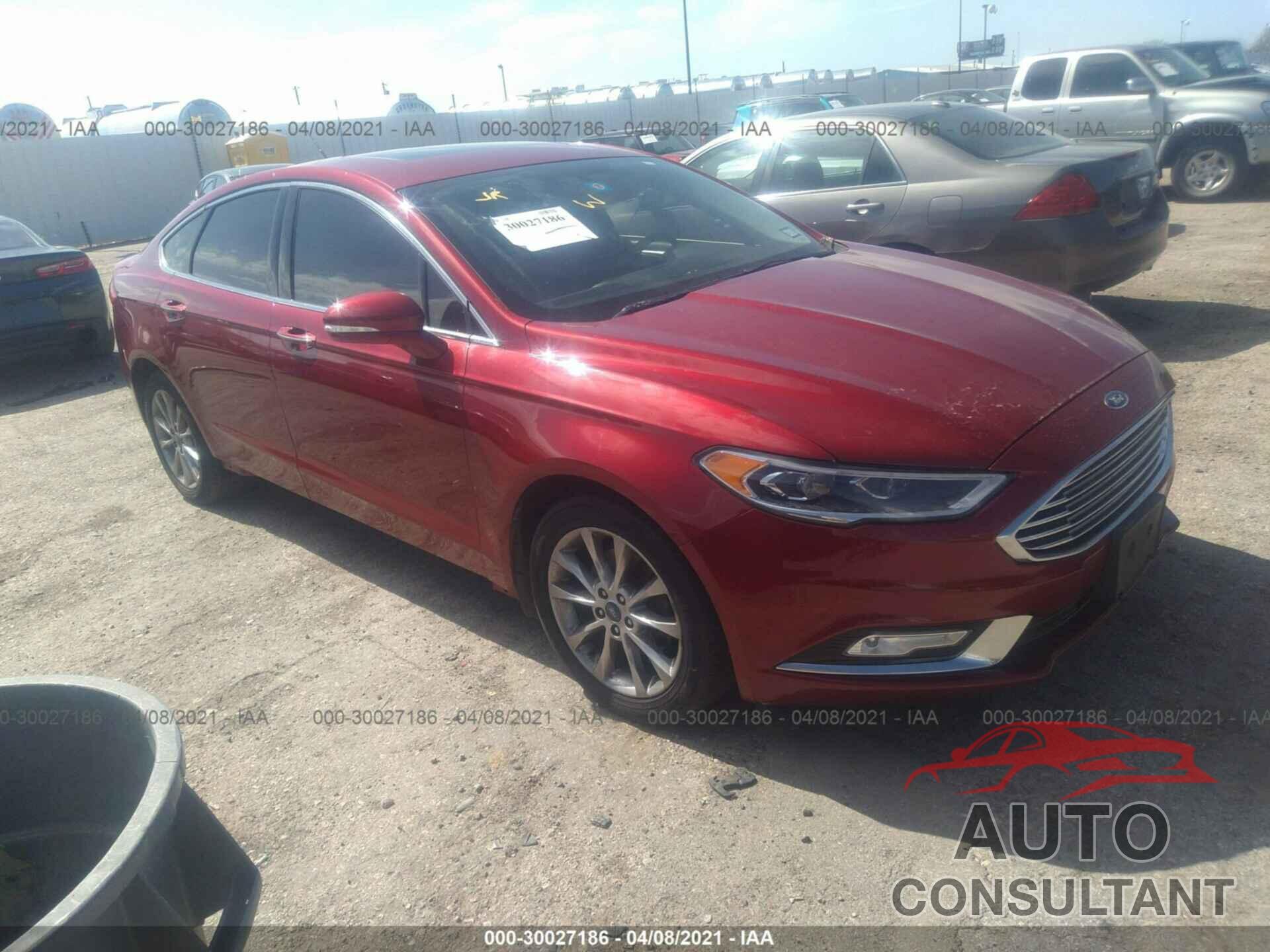 FORD FUSION 2017 - 3FA6P0HD4HR149235