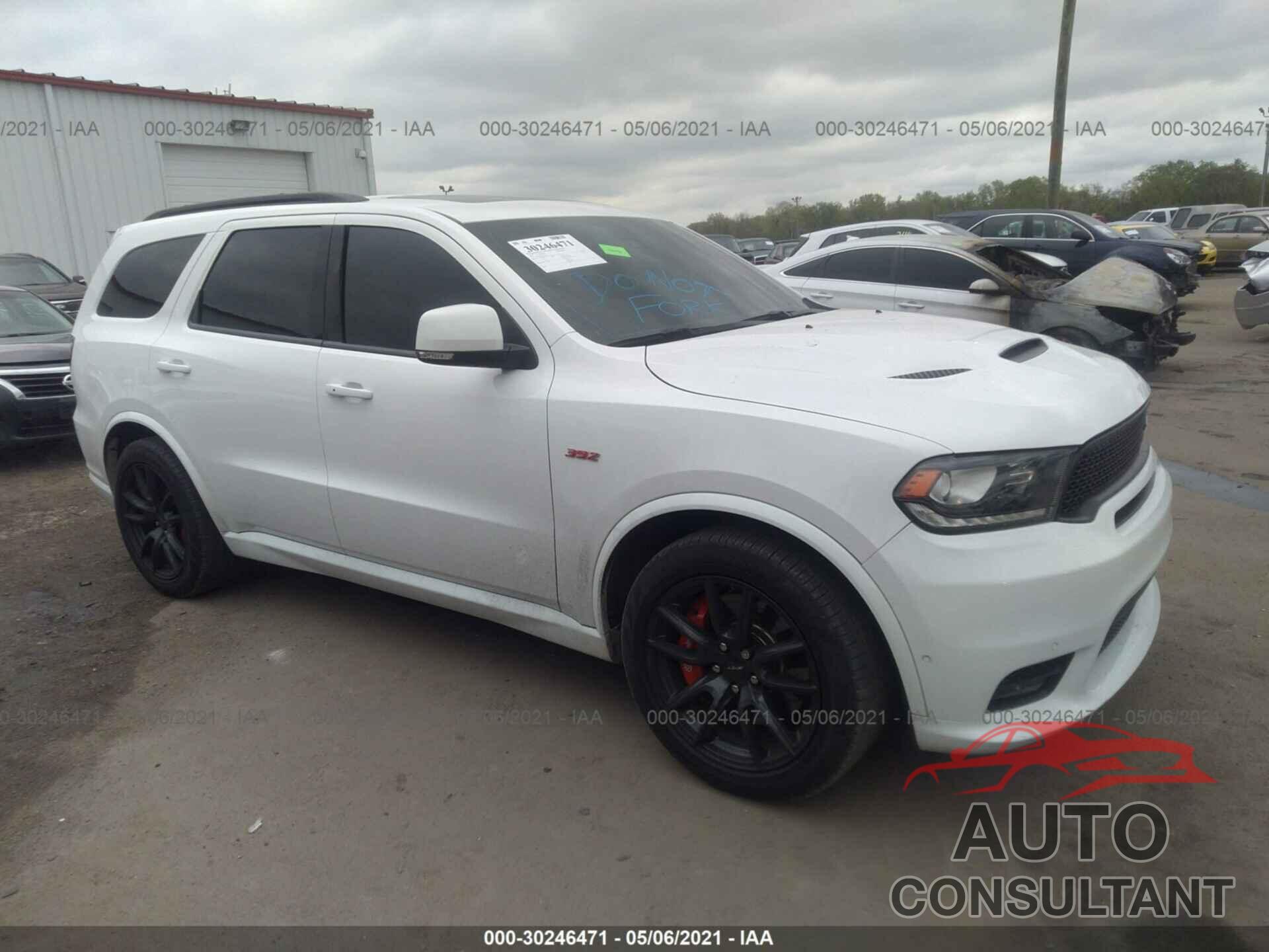 DODGE DURANGO 2018 - 1C4SDJGJ8JC231312