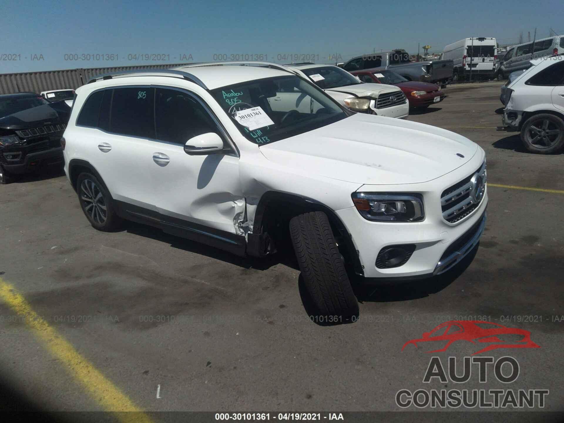 MERCEDES-BENZ GLB 2021 - W1N4M4GB6MW092084