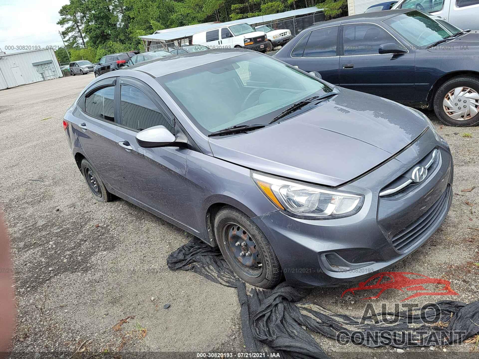 HYUNDAI ACCENT 2016 - KMHCT4AEXGU985847