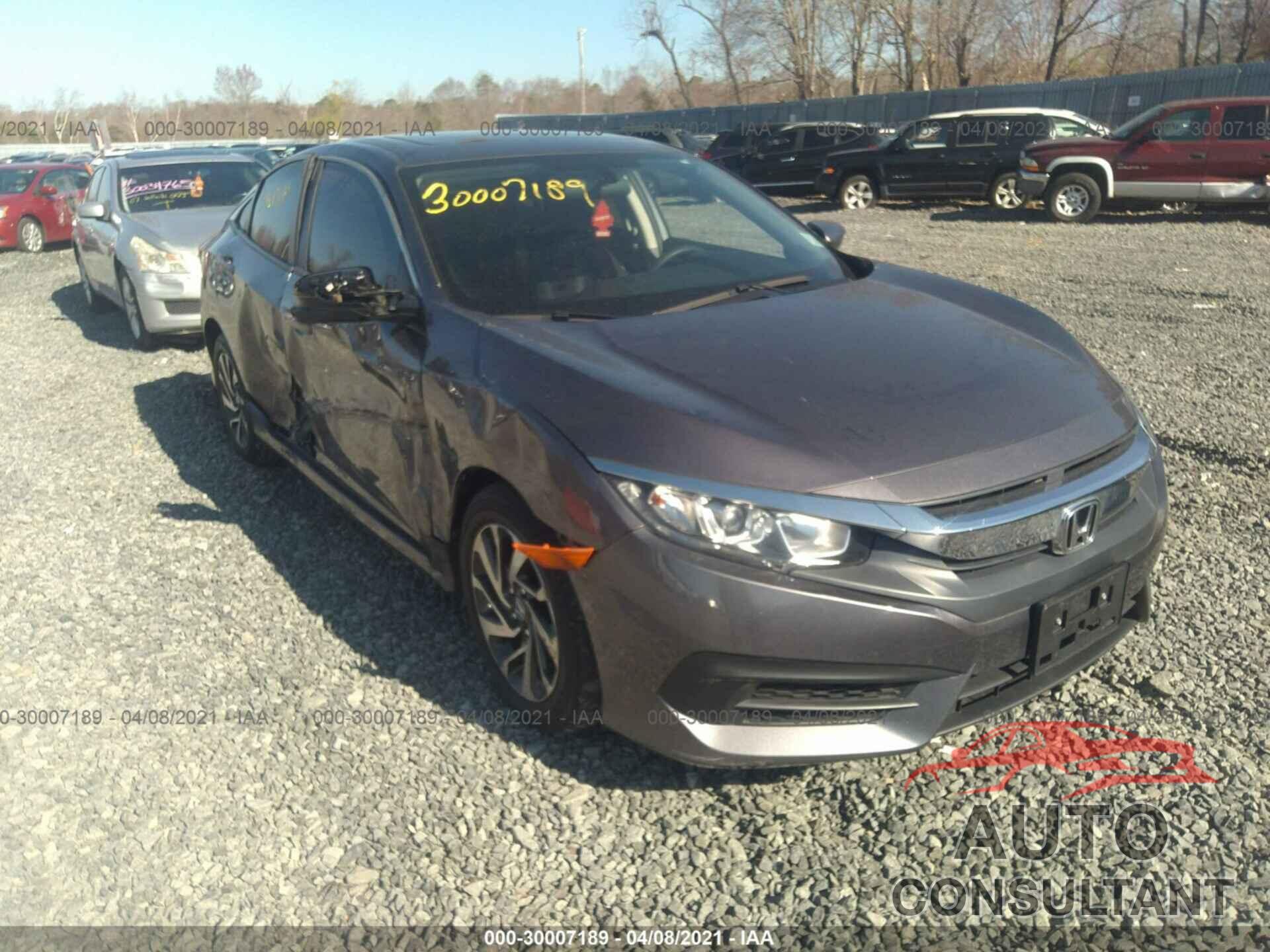 HONDA CIVIC SEDAN 2016 - 19XFC2F7XGE229921