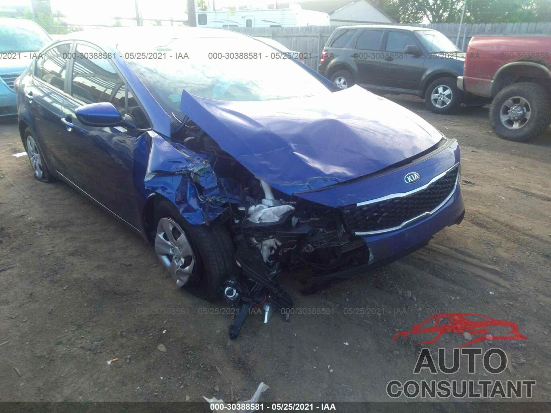 KIA FORTE 2017 - 3KPFK4A78HE104150