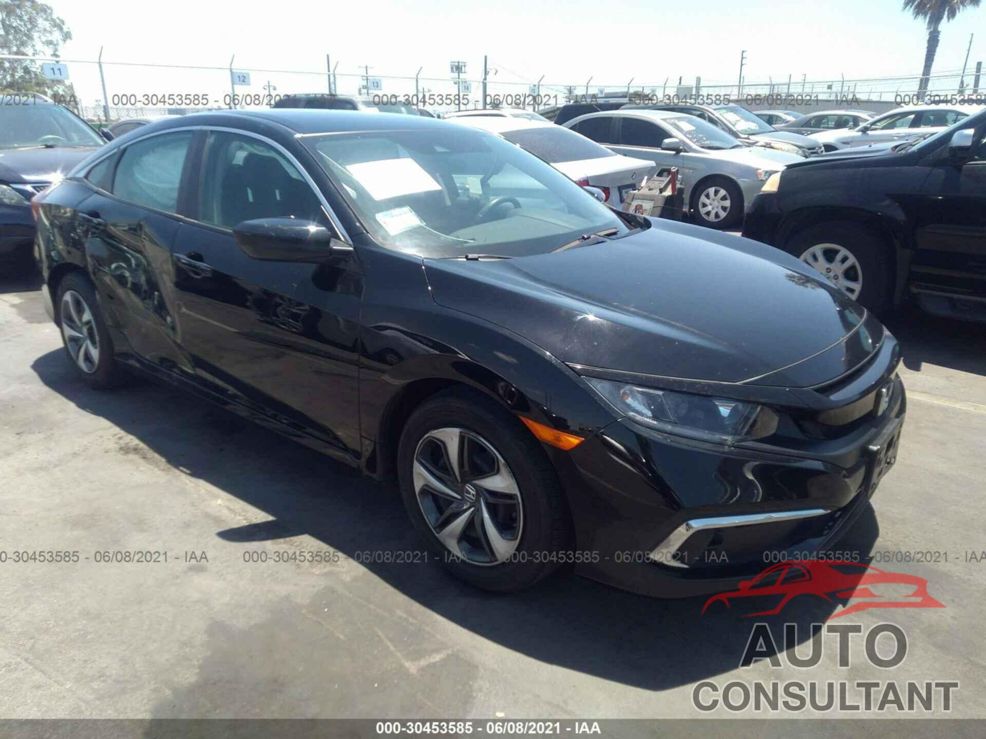 HONDA CIVIC SEDAN 2020 - 19XFC2F68LE209524