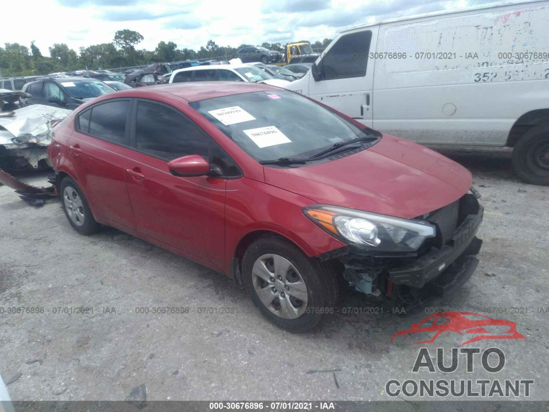 KIA FORTE 2016 - KNAFK4A66G5563563