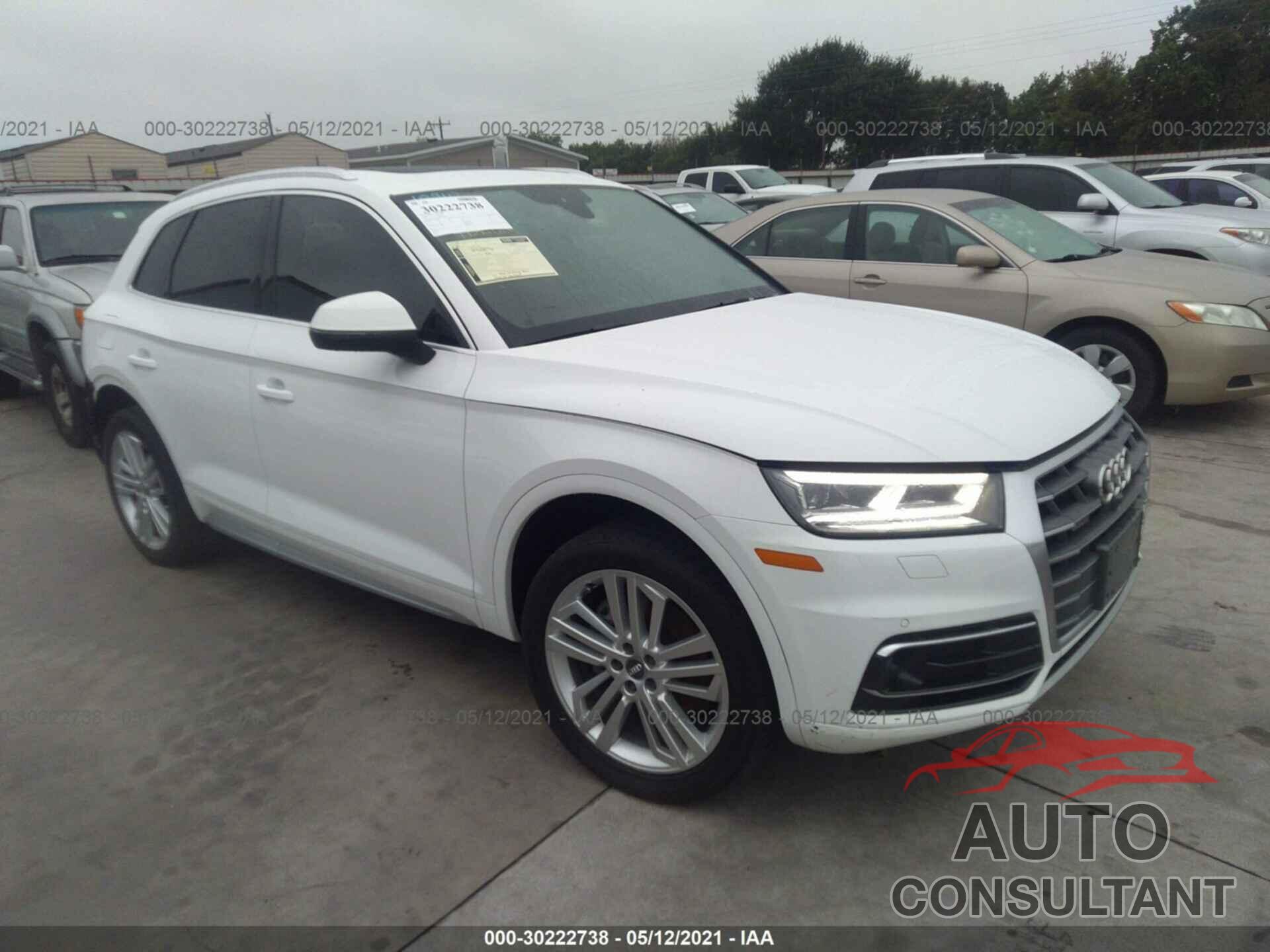 AUDI Q5 2018 - WA1CNAFY6J2071463