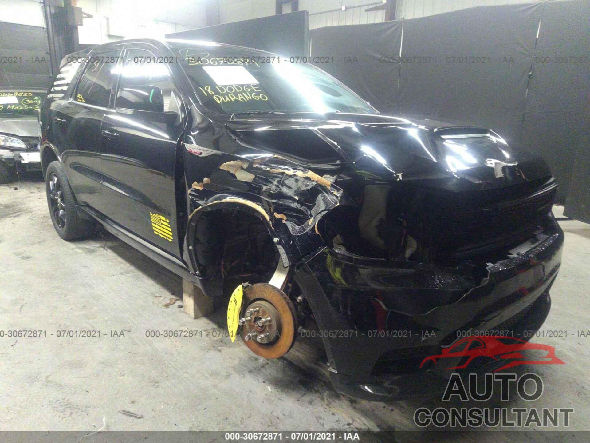 DODGE DURANGO 2018 - 1C4SDJCT1JC101377