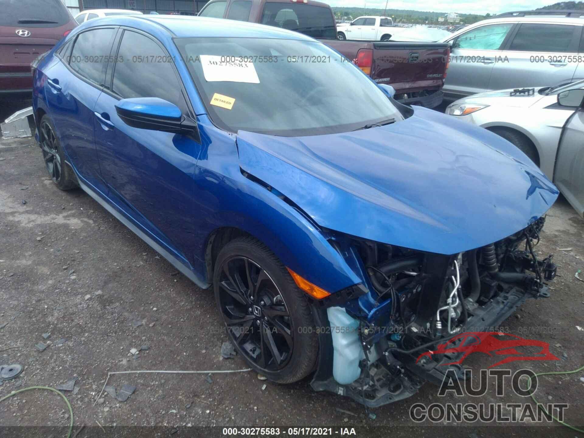 HONDA CIVIC HATCHBACK 2019 - SHHFK7H40KU220634