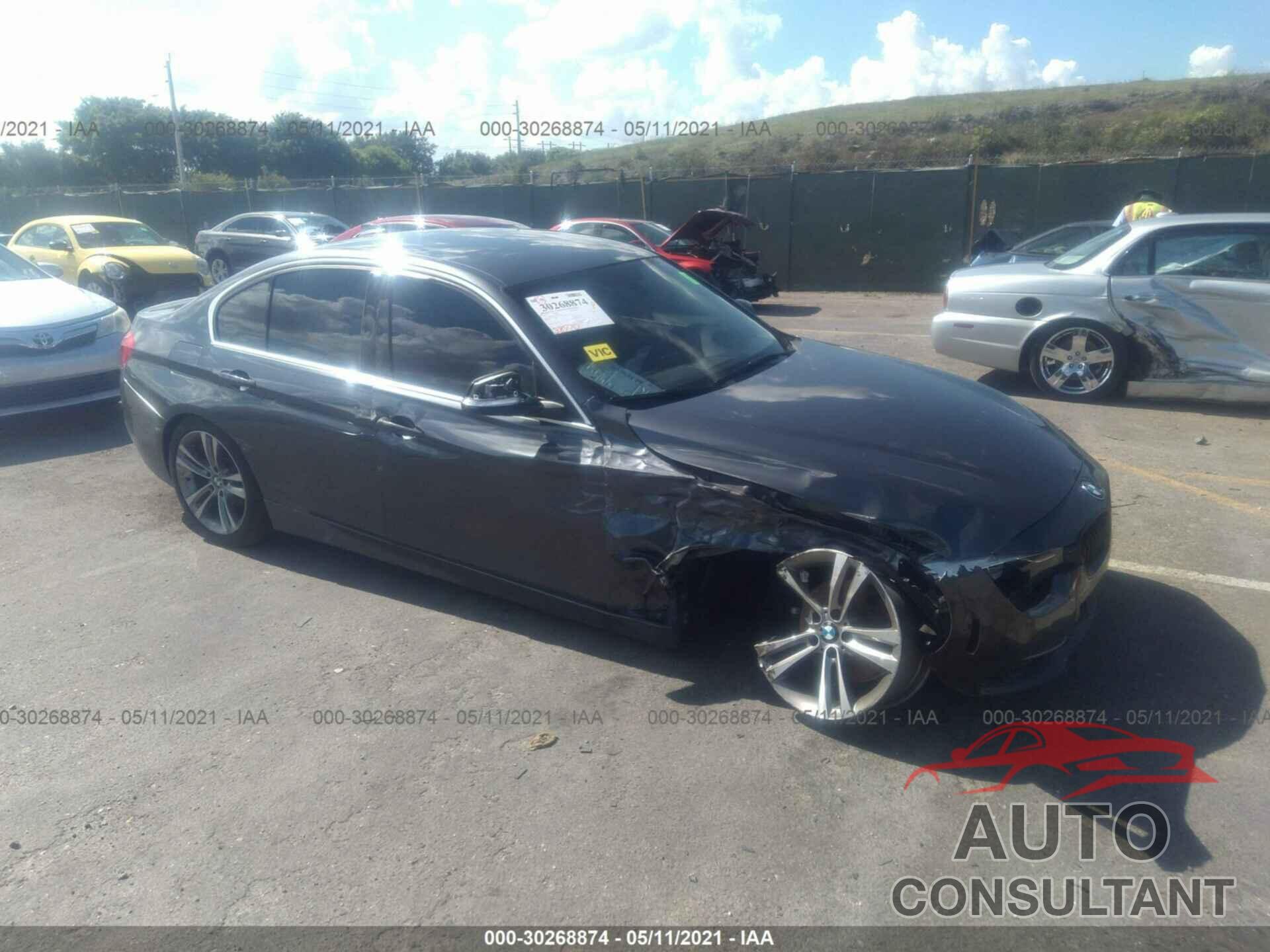 BMW 3 SERIES 2017 - WBA8B9G32HNU54327