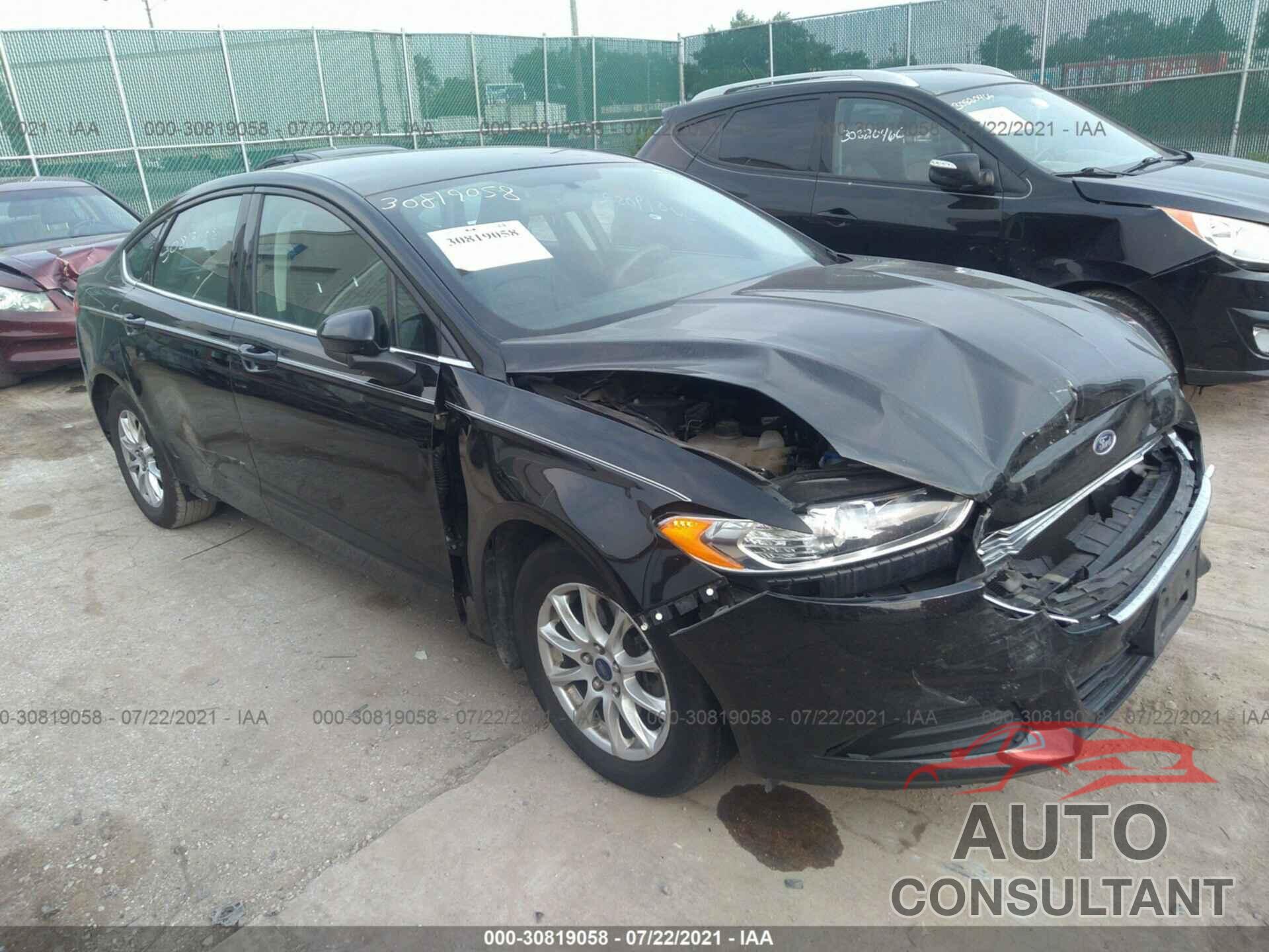 FORD FUSION 2016 - 3FA6P0G75GR163610