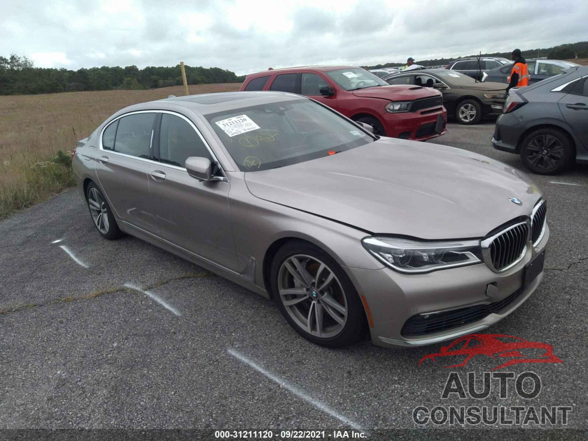 BMW 7 SERIES 2016 - WBA7F2C50GG418878