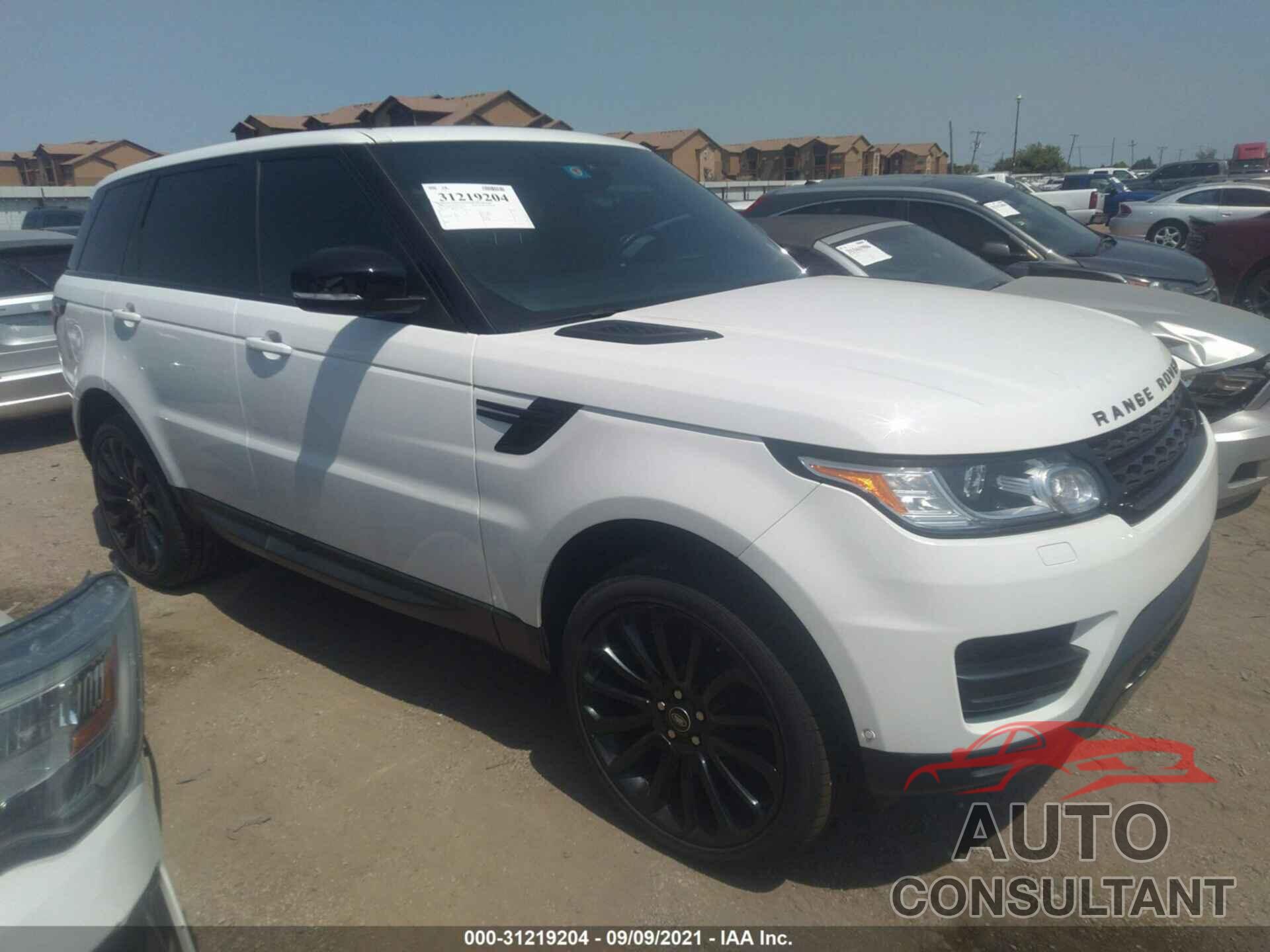 LAND ROVER RANGE ROVER SPORT 2016 - SALWG2KF8GA100637