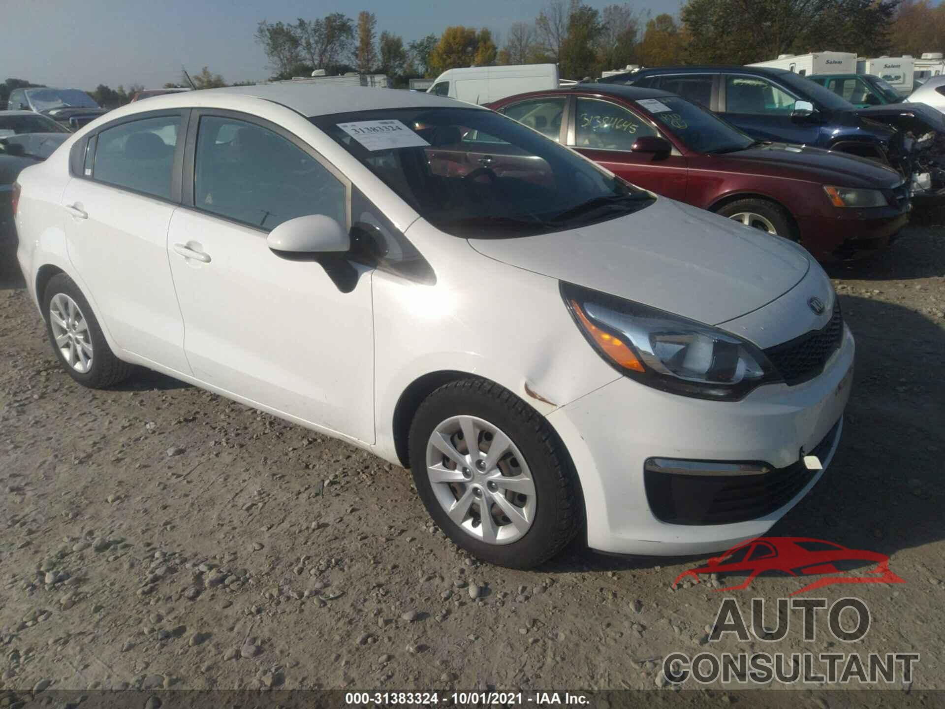 KIA RIO 2016 - KNADM4A36G6560485